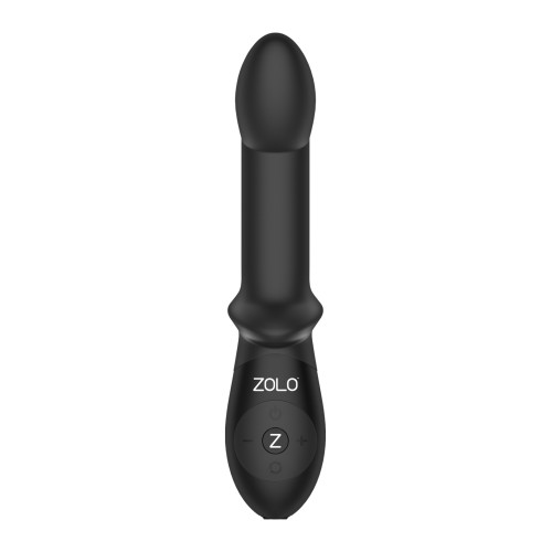 Vibrador Beaded P Spot ZOLO - Negro - Placer Anal