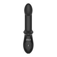 Vibrador Beaded P Spot ZOLO - Negro - Placer Anal