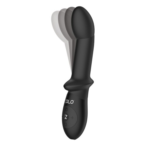 Vibrador Beaded P Spot ZOLO - Negro - Placer Anal