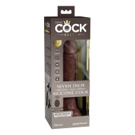 King Cock Elite 7 Inch Vibrating Cock for Ultimate Pleasure