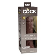 King Cock Elite 8" Silicone Dildo - Realistic & Comfortable