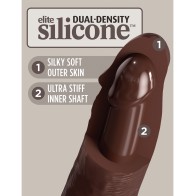 Dildo King Cock Elite 8" - Realista y Cómodo