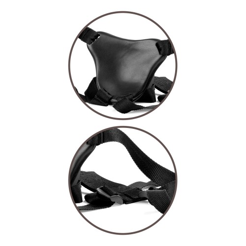 King Cock Elite Comfy Body Dock Strap On Harness Black