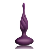 Rocks Off Remote Controlled Anal Plug Purple