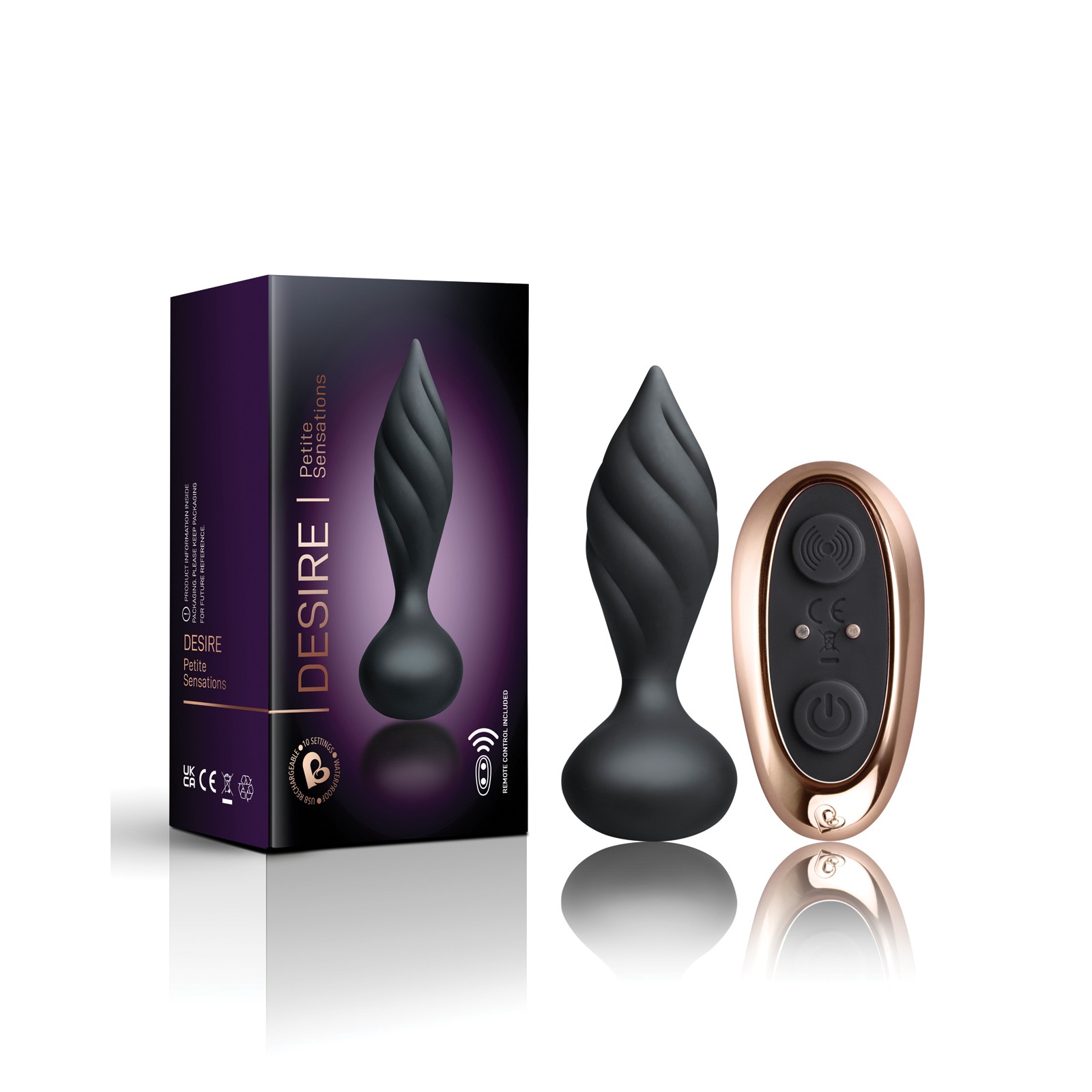 Plug Anal Rocks Off Petite Sensations - Control Remoto