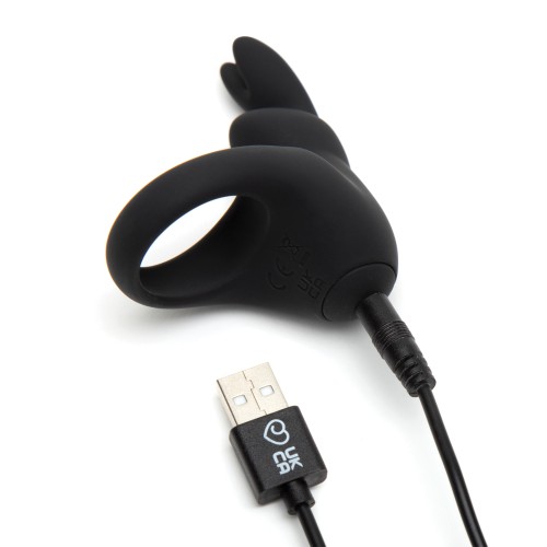 Happy Rabbit Rechargeable Cock Ring for Dual Pleasure