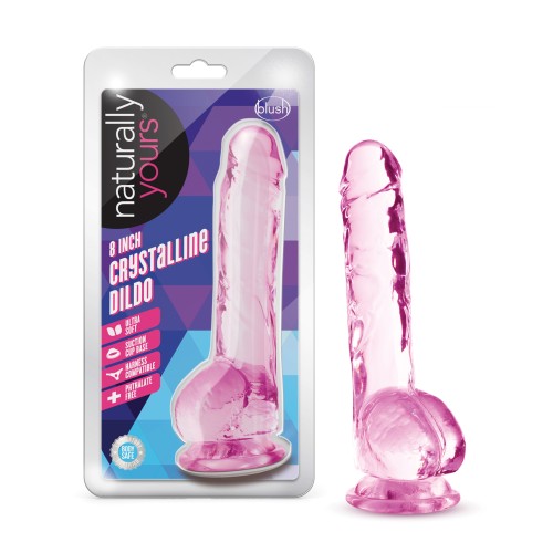 Dildo Cristalino Naturalmente Tuyo para Placer Máximo