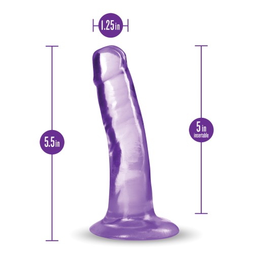 Blush B Yours Plus 5" Hard n' Happy Dildo - Purple