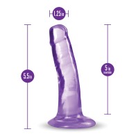 Blush B Yours Plus 5" Hard n' Happy Dildo - Purple