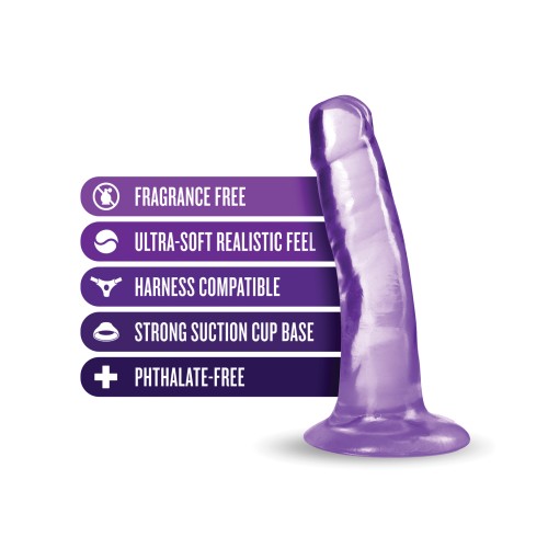 Blush B Yours Plus 5" Hard n' Happy Dildo - Purple