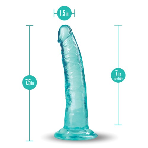 Blush B Yours Plus 7 inch Lust n' Thrust Dildo Teal