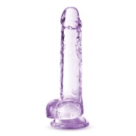 Blush Naturally Yours Crystalline Dildo - Satisfaction Guaranteed