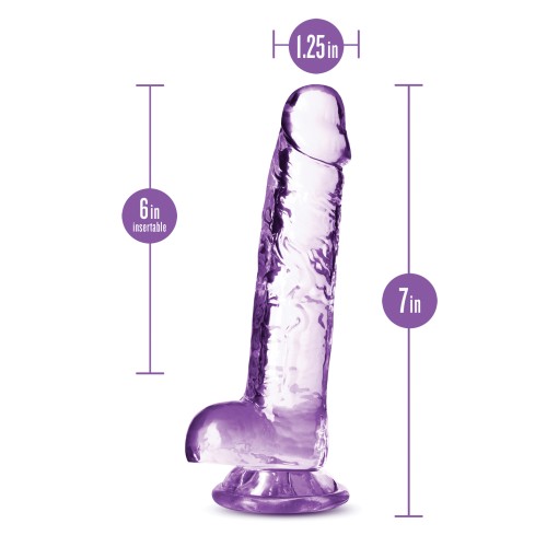 Blush Naturally Yours Crystalline Dildo - Satisfaction Guaranteed