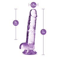 Blush Naturally Yours Crystalline Dildo - Satisfaction Guaranteed