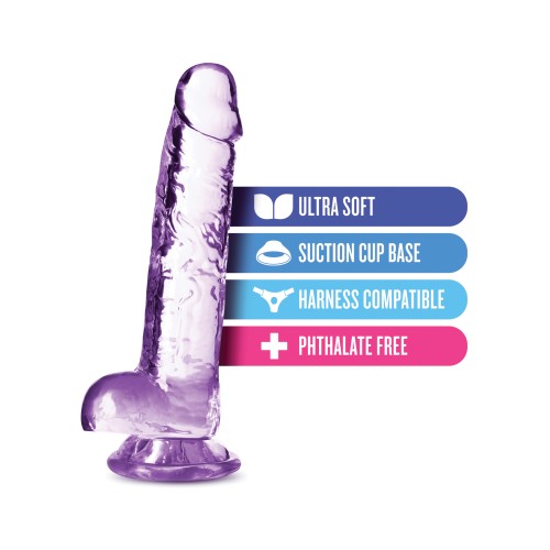 Blush Naturally Yours Crystalline Dildo - Satisfaction Guaranteed