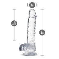 Blush Naturally Yours 6" Crystalline Dildo Diamond