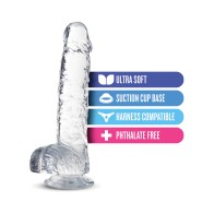 Blush Naturally Yours 6" Crystalline Dildo Diamond