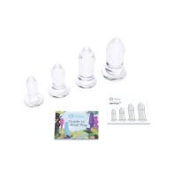 Set de Dilatadores Anal de Vidrio b-Vibe