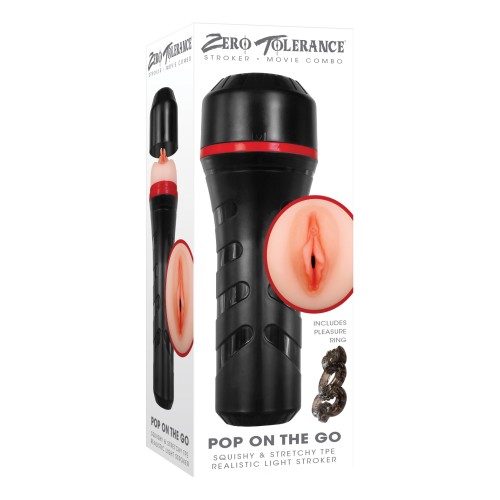 Zero Tolerance Pop On the Go Stroker - Light