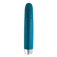 Evolved Super Slim Wand - Teal - Pleasure Redefined