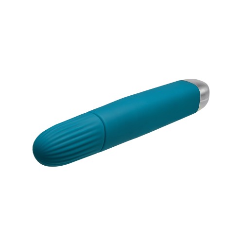 Evolved Super Slim Wand - Teal - Pleasure Redefined