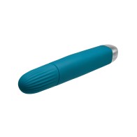 Evolved Super Slim Wand - Teal - Pleasure Redefined