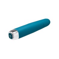 Evolved Super Slim Wand - Teal - Pleasure Redefined