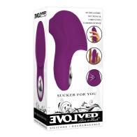 Vibrador Sucker For You Púrpura