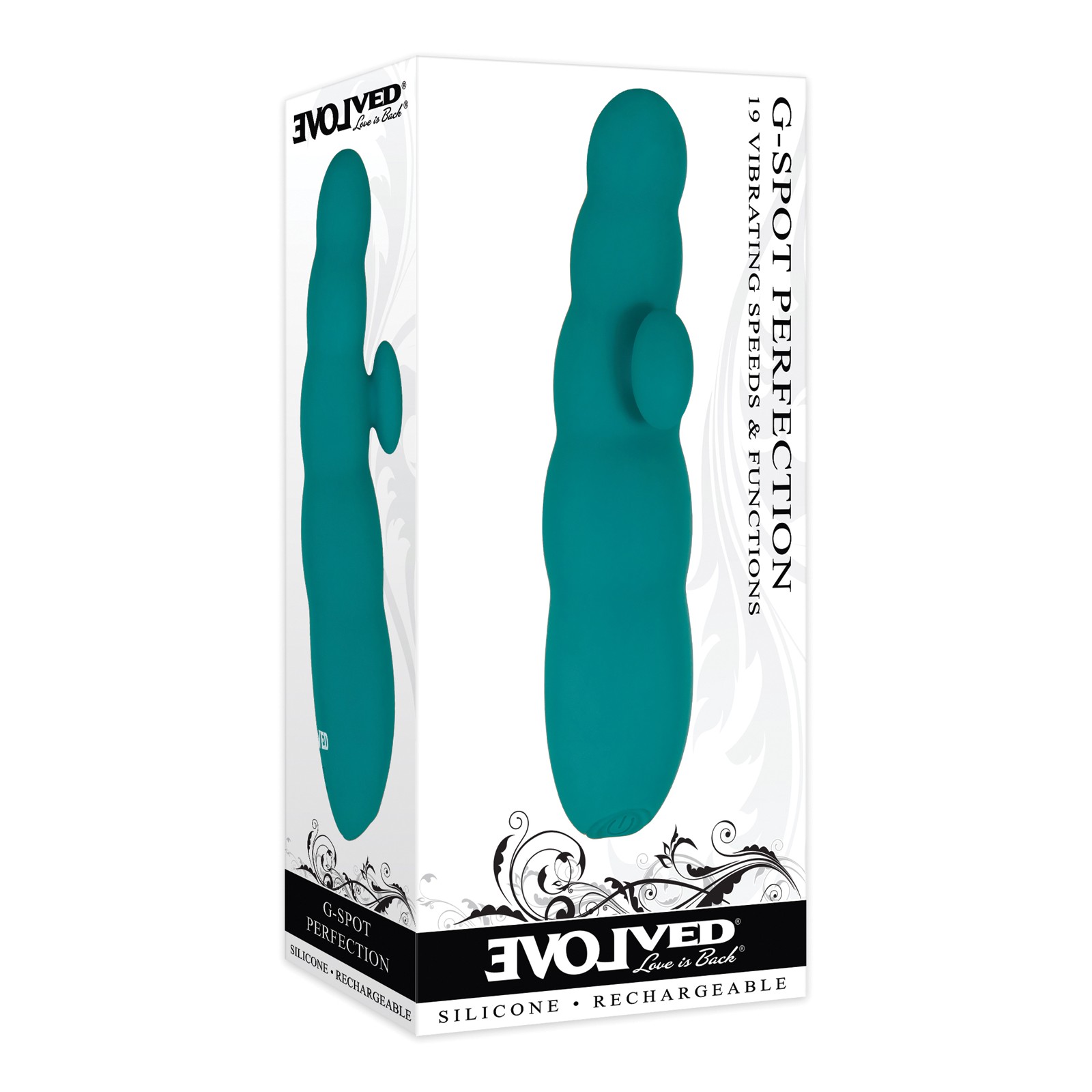 Vibrador Perfección del Punto G Verde Azulado