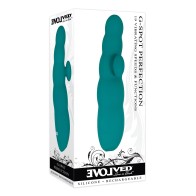 Vibrador Perfección del Punto G Verde Azulado