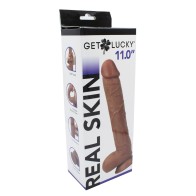 Get Lucky 11 Inch Real Skin Light Brown