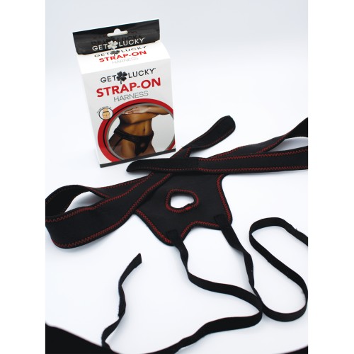 Get Lucky Strap On Harness Black