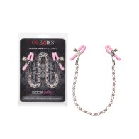 Crystal Chain Nipple Clamps for Pleasurable Teasing