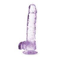 Blush Naturally Yours 6" Crystalline Dildo Amethyst