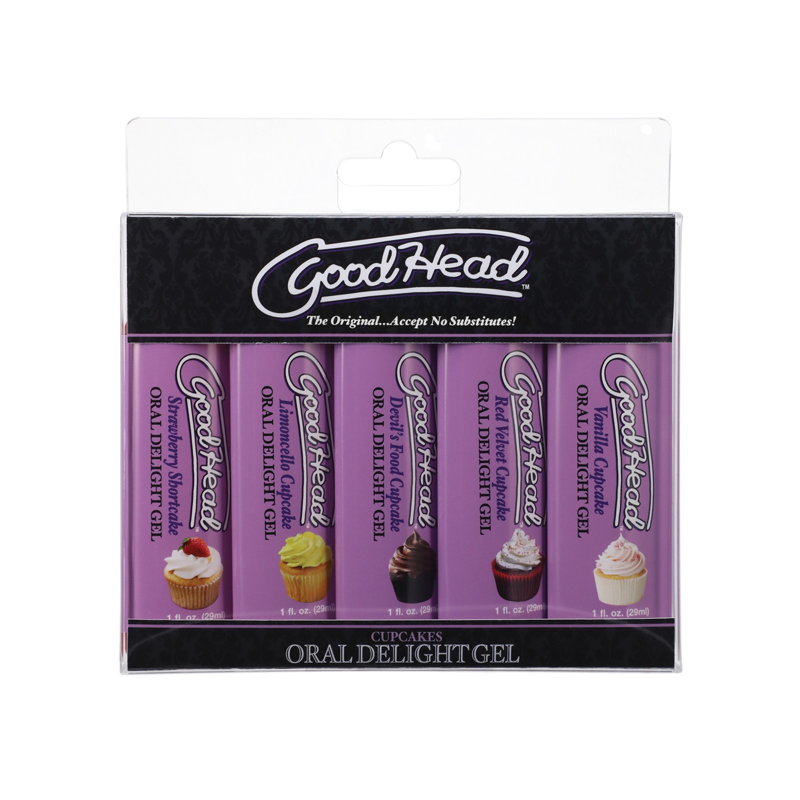 GoodHead Cupcake Oral Delight Gel Assorted Flavors