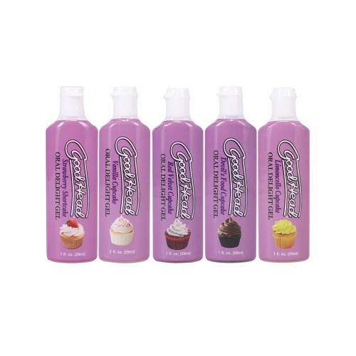 GoodHead Cupcake Oral Delight Gel Assorted Flavors