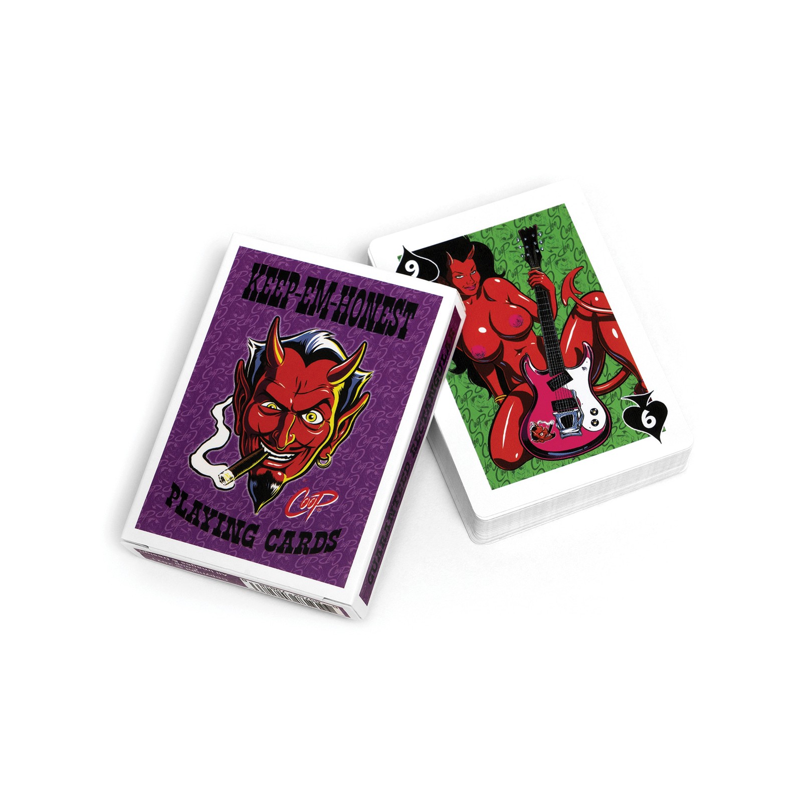 Wood Rocket Keep Em Honest Playing Cards - Fun Erotic Card Game