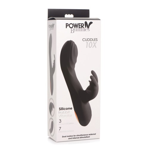 Curve Toys Power Bunnies 10x Rabbit Vibrator Black