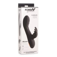 Curve Toys Power Bunnies 10x Rabbit Vibrator Black