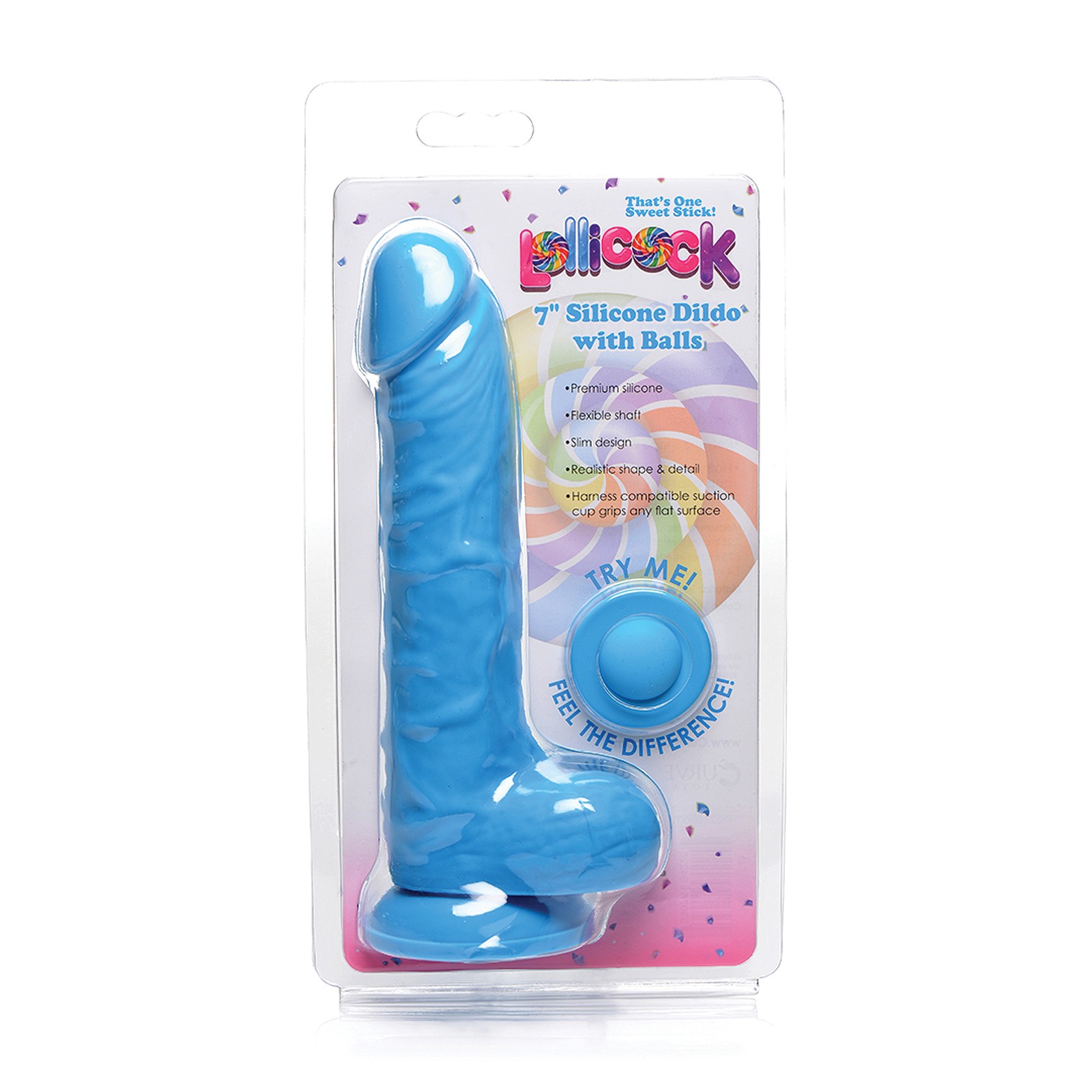 Curve Toys Lollicock 7" Dildo - Playful Pleasure