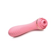 Inmi Bloomgasm Pétalos Pasión Rosa 10X Succión y Vibrador Rosa