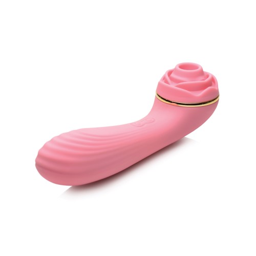 Inmi Bloomgasm Passion Petals Rose 10X Suction and Vibrator Pink