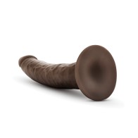 Blush Dr. Skin Glide Self Lubricating Dildo - Chocolate