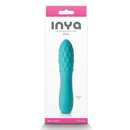 Vibrador Recargable INYA Rita Teal