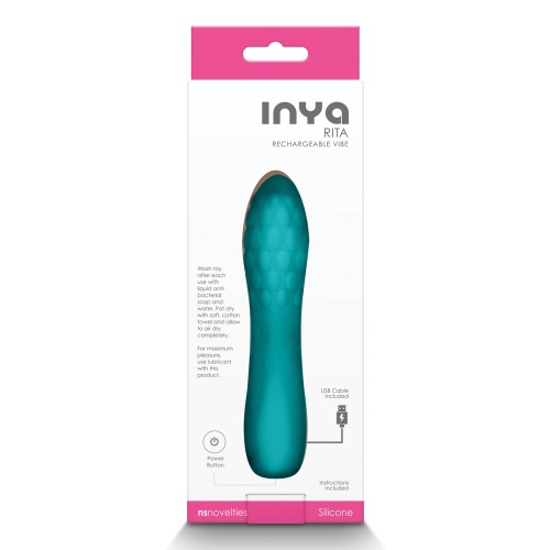 Vibrador Recargable INYA Rita Teal