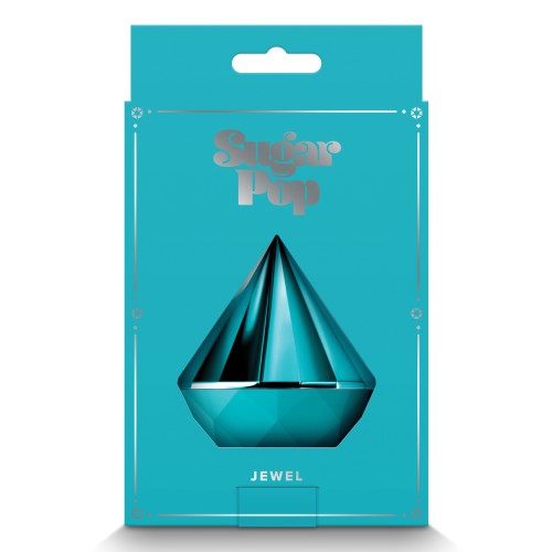 Sugar Pop Jewel Air Pulse Vibrator - Teal