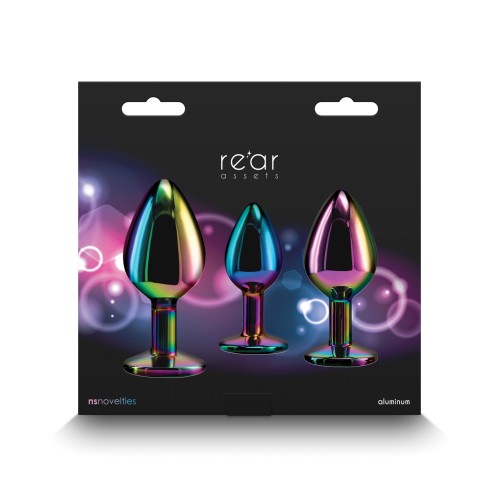 Rear Assets Rainbow Gem Anal Trainer Kit Multi Color