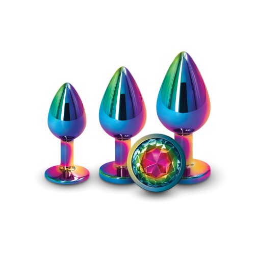 Rear Assets Rainbow Gem Anal Trainer Kit Multi Color