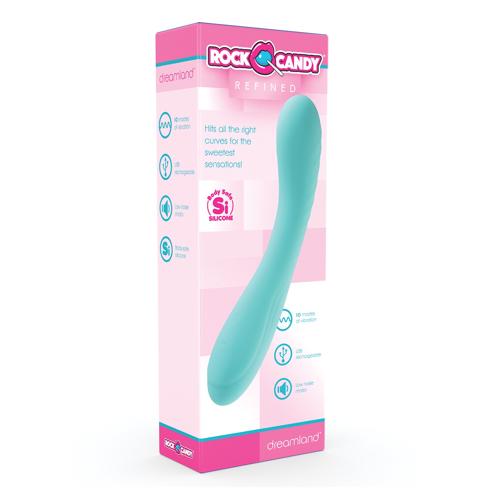 Rock Candy Dreamland Vibrador G-Spot Azul