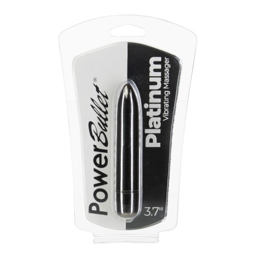 3.7 Inch Platinum Bullet Vibrator - Targeted Pleasure